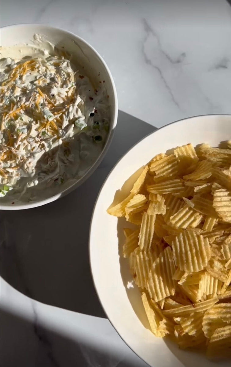 The Best Bacon Cheddar Dip – The Good Crisp Company