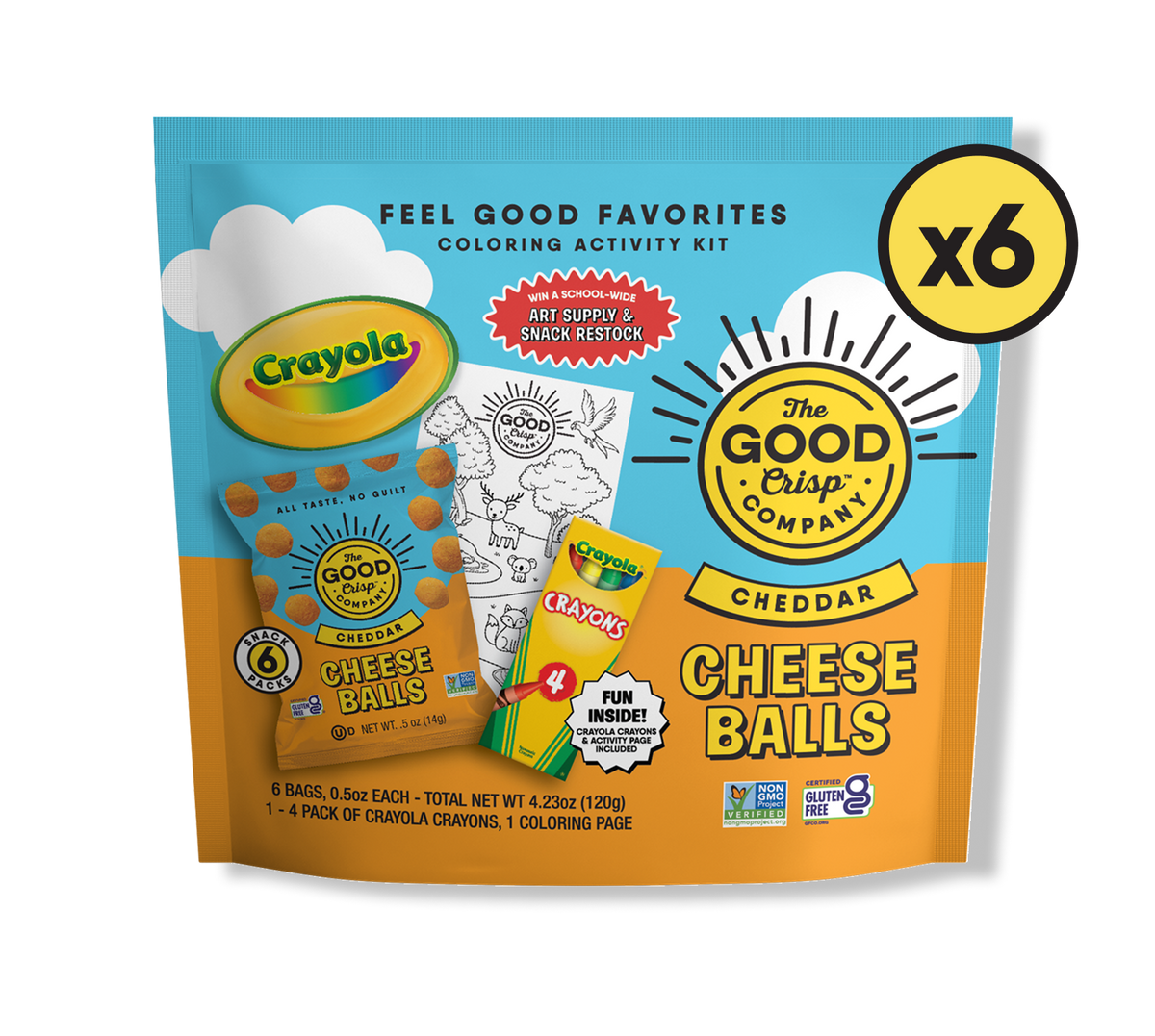 Crunch Color Crunch & Color Activity Kit – The Good Crisp Company