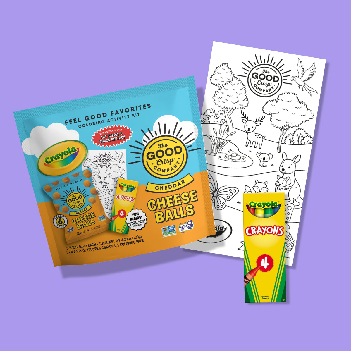Crunch & Color Activity Kit