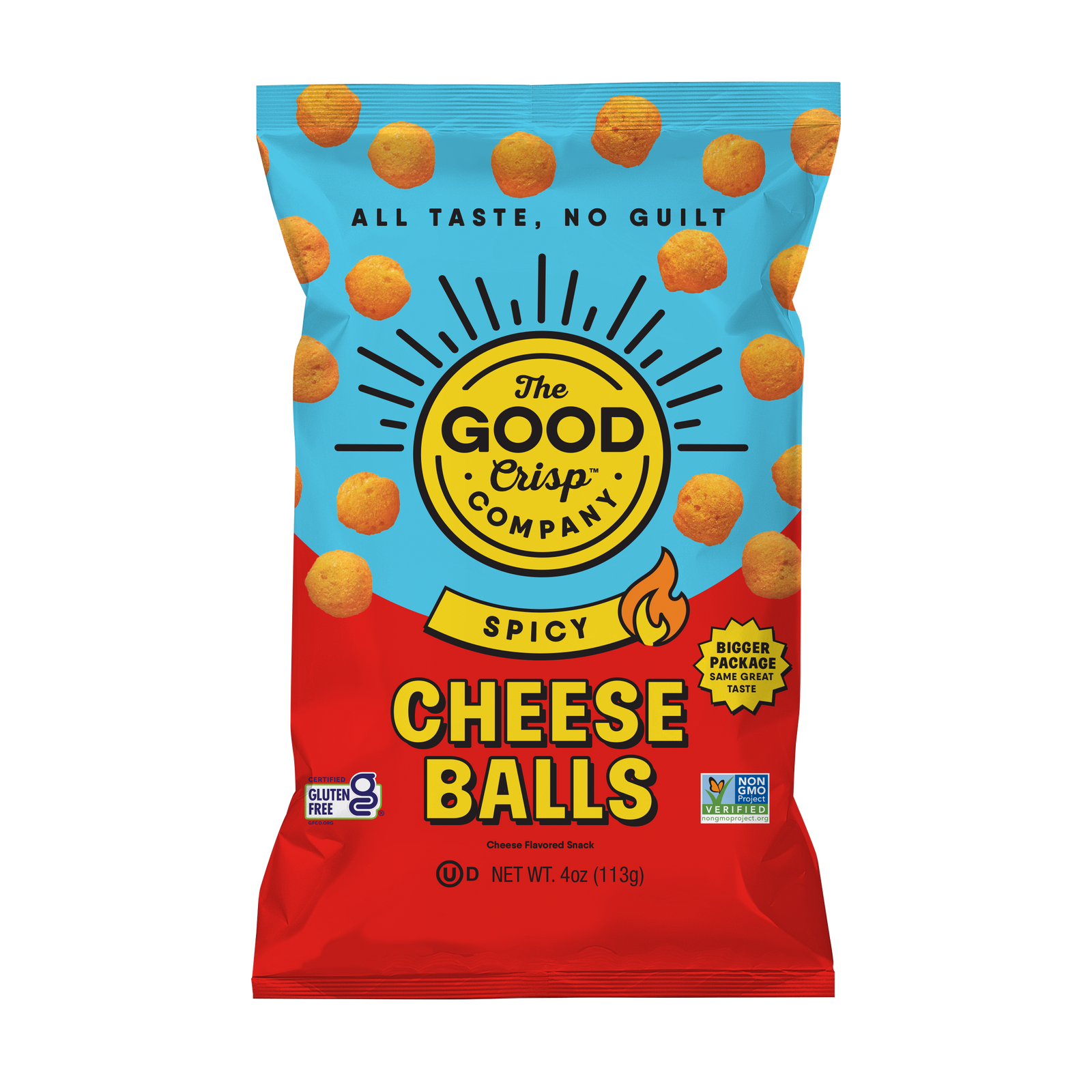 Spicy Cheese Balls (8 Pack)
