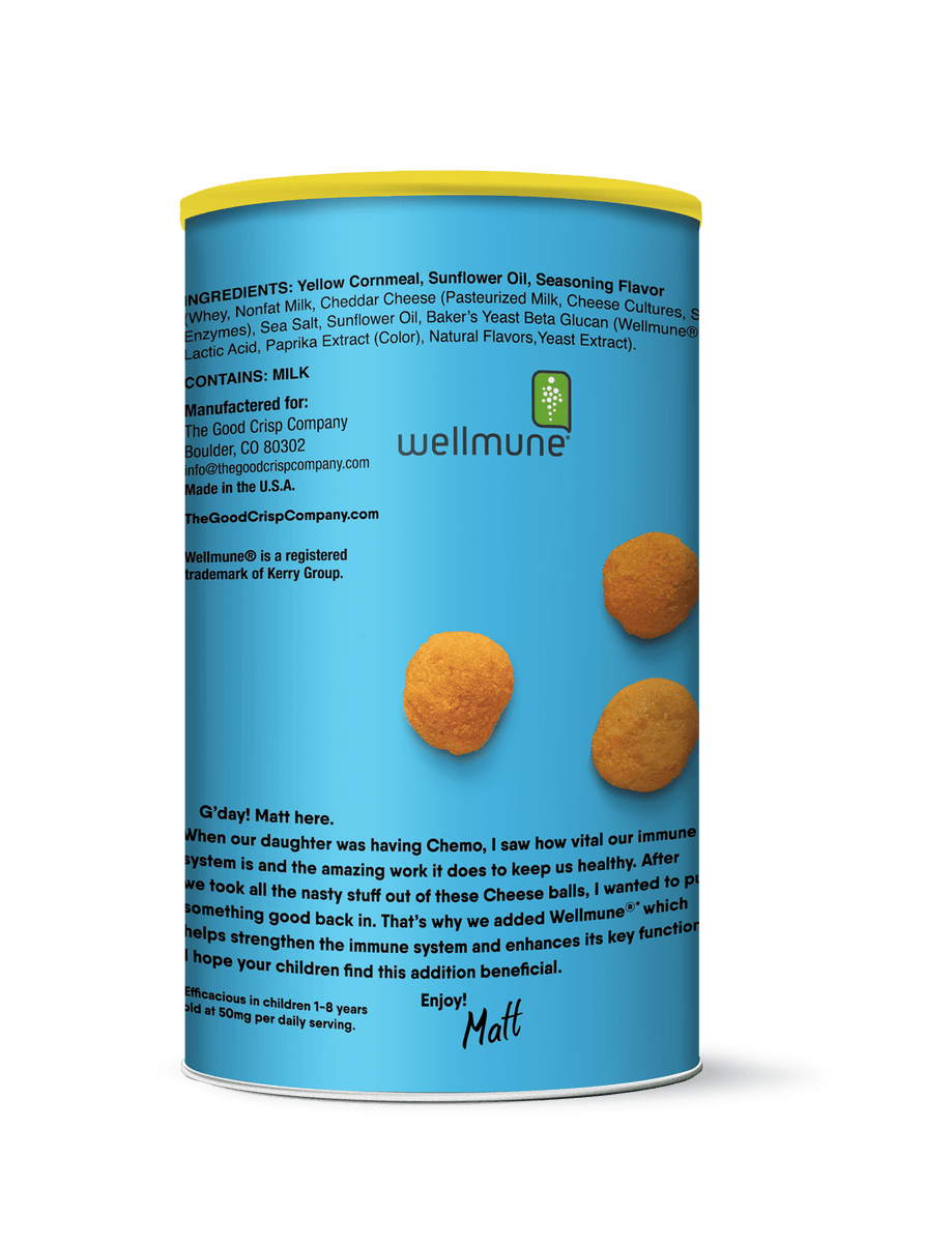 The First Cheese Balls Made with Organic Cheese